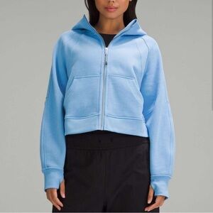 Full Zip oversized Scuba hoodie
